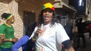 R&eacute;action des supporter des S&eacute;n&eacute;gal &agrave; Dakar apr&egrave;s le match S&eacute;n&eacute;gal Maroc