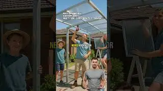 Build Your Own Aussie Carport Easy Tough #shadekits #carprotection  #outdoorliving #protectyourride