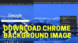 How To download Chrome Background Image
