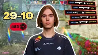 ☢️ DONK 29-10 POV: FACEIT MASTERCLASS (Ancient) | 4200 ELO