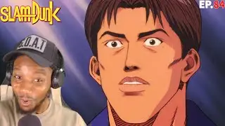 Реакция на 84 серию Slam Dunk! Победитель в матче с Кайнаном...