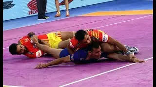Pro Kabaddi 2018 Highlights | Gujarat FortuneGiants vs Dabang Delhi | Hindi