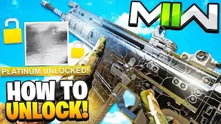 How To Unlock Platinum Camo FAST & EASY Call of Duty Modern Warfare 2! COD MW2 PLATINUM CAMO GUIDE!