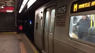 Rush Hour Action Along the IND Queens Boulevard Line - 1/23/19