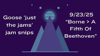 Goose 'just the jams' jam snips - 9/23/25 