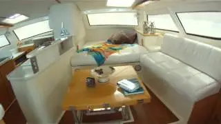 Maverick 400 Owners version - s/y Catlyn's Saloon & Cockpit