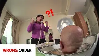 Terrifying Hotel Prank: Severed Head Served in Room Service! 🛎😱🤣#prank #ClassicPrank