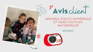 [KIDYWOLF] L'APPAREIL PHOTO NUMERIQUE ET VIDEO KIDYCAM WATERPROOF