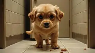 Hund voll Sch&euro;isse auf Klo bei Herchen 