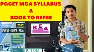 PGCET MCA SYLLABUS & BOOK TO REFER📚📖 |