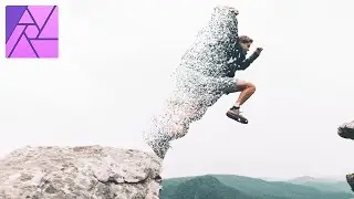How to Create a Dispersion / Splatter Effect in Affinity Photo - Affinity Photo Tutorial