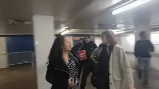 @nycdriversunite Контрпротест против ледового рейда на Канал-стрит, организованный Народным форум...