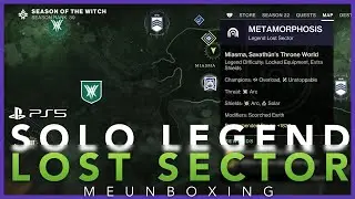 Solo LEGEND Lost Sector Metamorphosis #ChestArmor #destiny2  #season22