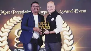 #award received for most versatile #voiceover #dubbingartist in mumbai  #anupamkher bharatkumarthanv