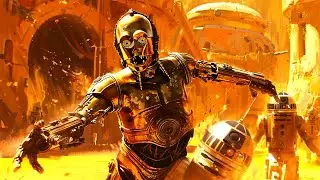 LUKE Rips C3PO's Arm Out