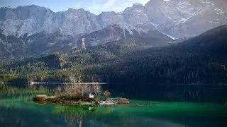 4K Cinematic drone video | Eibsee | Zugspitze |