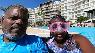 In the pool at Embassy Suites ArubaJuly 24, 2025