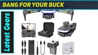 ReviewAmazing 2024 Foldable 4K Drone for Beginners!