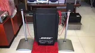 BOSE ACOUSTIMASS&reg; MODEL.501z & SATELLITE CUBE SINGLE Acoustimass Speaker System.
