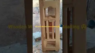 Wooden Window Frame Making 😲#kianiwoodmaster #viral #short feed#youtubeshorts
