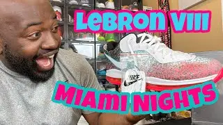 WATCH THIS REVIEW BEFORE BUYING: Lebron VIII &lsquo;Miami Nights&rsquo; Review and ON FOOT!!!