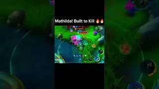 Mathilda Damage Build!! #mlbb #mathilda #mathildagameplay #gusion