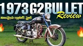 ⭐ 1973 G2 Bullet Review 🔥 | Pure Vintage Royal Enfield Legend!