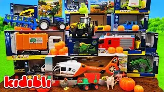 🚜 Çiftlikteki Traktör Yanıyor! Çiftlik Oyuncakları ve Hayvanlar | Çocuk Oyuncakları | Kidibli