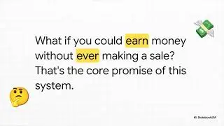 No Sale Profit System - How To Earn Without Selling!