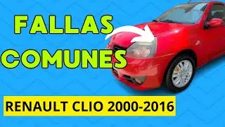 8 FALLAS COMUNES Renault Clio 2000 - 2016 [ Explicaci&oacute;n Completa ]