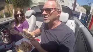 Fine Dining at Pink's Hot Dogs with Mark and Katie