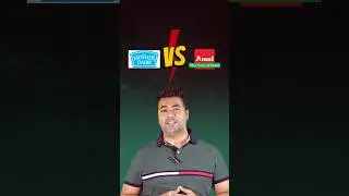 Amul vs Mother Dairy #amul #motherdairy #shorts