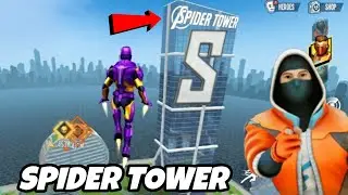 New Spider Tower Add In Spider Fighter 3 Is Just Like Avengers Tower 🔥||