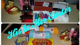 His & Her Easter Basket Ideas
