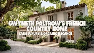 Gwyneth Paltrow&rsquo;s French Country Home  Calm Luxury & Organic Elegance