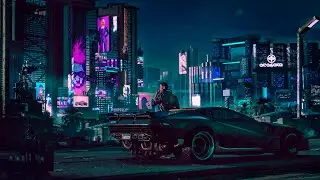 Cyberpunk relaxing music: The Space Cowboy [futuristic ambient]