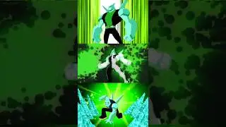 Ben 10 | Classic Vs Reboot | Diamondhead Transform | Side by Side | #Ben10  #diamondhead #shorts
