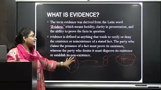 Introduction to Law of Evidence