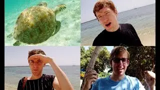 Naked Boys And Turtles .... Evan Edinger, Mark Ferris, MyNamesChai, ExploringWithJosh