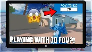 Trying To Play Arsenal With 70 FOV.. [Hard] | Roblox