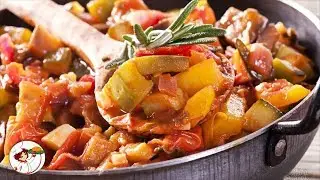 Овощное рагу с картофелем, кабачками и капустой. Вкусное и сытное блюдо!
