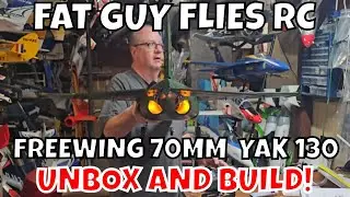 FREEWING 70MM YAK 130 UNBOX AND BUILD by FGFRC #aviation #rcjets #rc