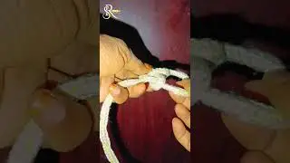 Fast knot when needed. দ্রুত গিঁট. #fastknot #fasttyingknot #গিঁট #easytieknot #knotskill #knot