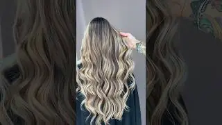 Balayage op LANG haar! #krullenkapper