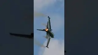 Belgium Dream Viper! F-16AM aggressive maneuver