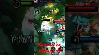 badang crazy FIRST BLOOD #mobilelegends  #mythic #firstblood