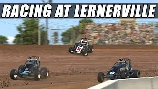 Non winged 360 SprintCar at Lernerville - iRacing