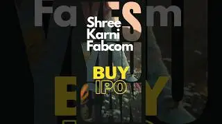 Shree Karni Fabcom IPO #viralshorts #shortvideo  #stockmarket #shorts