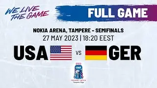 Full Game | USA vs. Germany | 2023 #IIHFWorlds