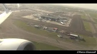 amazing takeoff from Rome Fiumicino rwy 25 - Ryanair B737-800